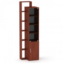 Шафа книжкова Компаніт 10 60х47х215 см Яблуня