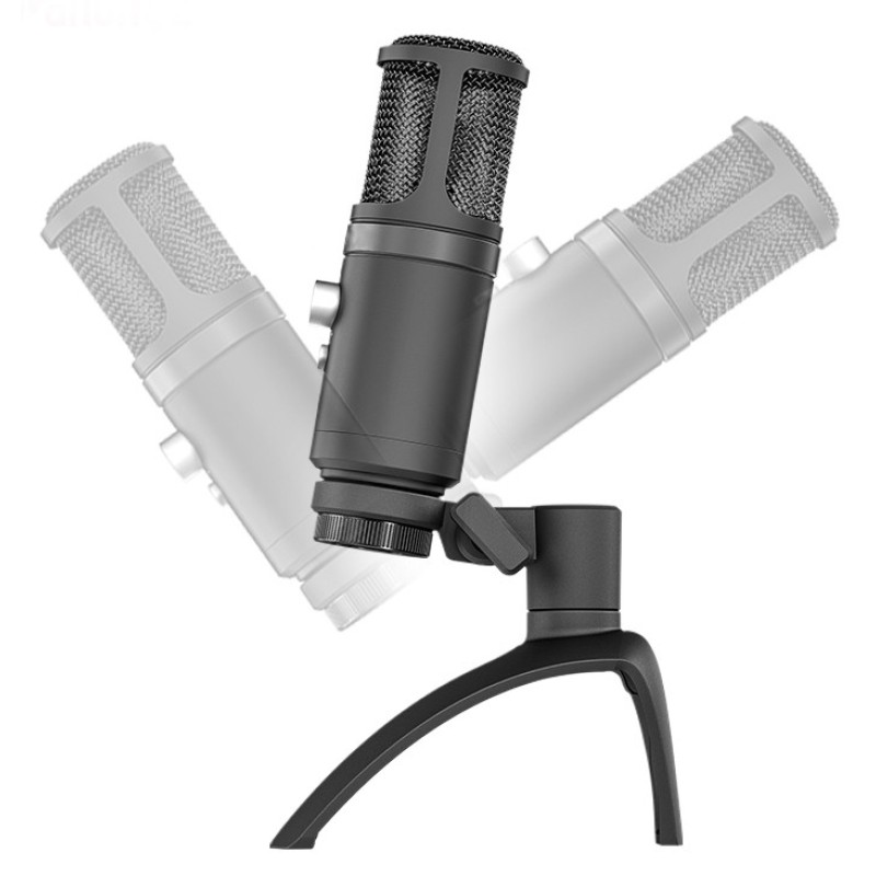 Конденсаторний мікрофон студійний Manchez RE1000 зі штативом USB Grey (3_00991)