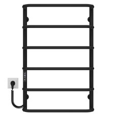 Рушникосушарка електрична Стандарт П6 500х800 Deffi Чорний JD03 (C.SS.80.50.6.E.B.L.1)