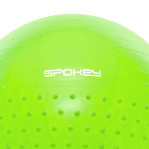 Гімнастичний м'яч Spokey HALF FIT 65 см Салатовий (s0247) Гімнастичний м'яч Spokey HALF FIT 65 см Салатовий (s0247)