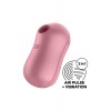 Вакуумний стимулятор із вібрацією Satisfyer Cotton Candy Light Red в інтернет супермаркеті PbayMarket!