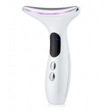Масажер мікрострумовий для шиї та обличчя No Brand Neck Beauty Device Білий (2288327480)
