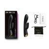 Вібратор-кролик з підігрівом Dorcel FLEXI RABBIT BLACK, гнучкий стовбур в інтернет супермаркеті PbayMarket!