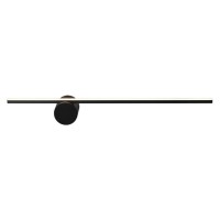 Настінний світильник Zumaline Fad 60x9.5x7.2 см Чорний (ZuWL22032G-L60)