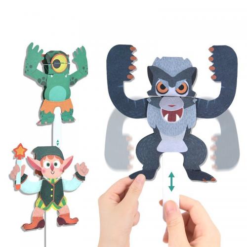 Орігамі рухливий театр 3D Зроби та оживи Mideer MD 4081