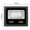Прожектор із вологозахистом RIAS Smart LED RGB IP66 25W Bluetooth управління з додатку Black