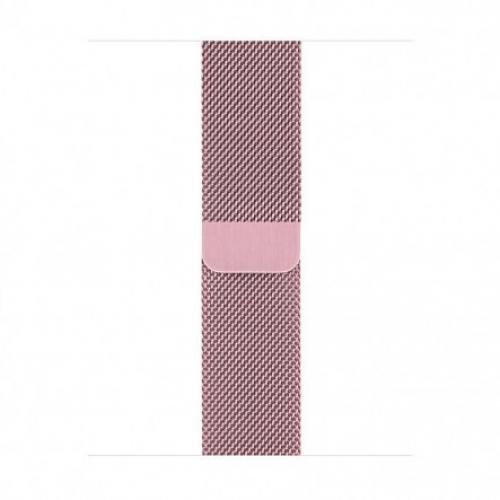 Ремінець Milanese Loop Strap для Apple Watch 38/40mm Light Rose Ремінець Milanese Loop Strap для Apple Watch 38/40mm Light Rose