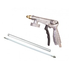 Пневмопістолет для гравітексу MASTERTOOL Ø5 мм 270 л/хв 2-4 бар + гнучкий шланг 30 см 81-8702