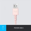 Гарнітура Logitech H390 USB Rose (981-001281)