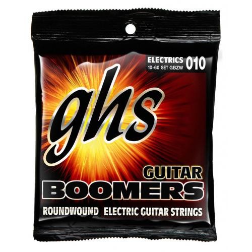 Струни для електрогітари GHS GBZW Boomers Light Top/Heavy Bottom Electric Guitar Strings 10/60 Струни для електрогітари GHS GBZW Boomers Light Top/Heavy Bottom Electric Guitar Strings 10/60