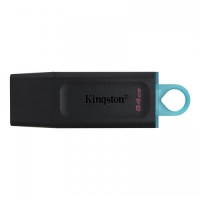 Флеш-накопичувач USB3.2 64GB Kingston DataTraveler Exodia Black/Teal (DTX/64GB)