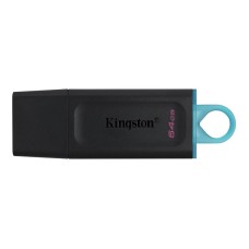 Флеш-накопичувач USB3.2 64GB Kingston DataTraveler Exodia Black/Teal (DTX/64GB)