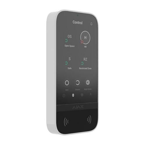 Клавіатура Ajax KeyPad TouchScreen бездротова з сенсорним екраном