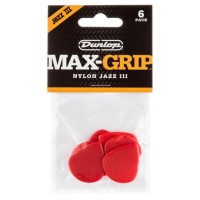 Медіатори Dunlop 471P3N Max-Grip Jazz III Nylon Player's Pack (6 шт.) Медіатори Dunlop 471P3N Max-Grip Jazz III Nylon Player's Pack (6 шт.)