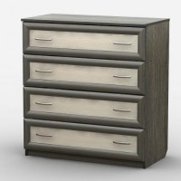 Комод Тиса Мебель АКМ-7 1 Венге Дуб молочний 75x45x75 см Комод Тиса Мебель АКМ-7 1 Венге Дуб молочний 75x45x75 см