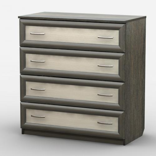 Комод Тиса Мебель АКМ-7 1 Венге Дуб молочний 75x45x75 см Комод Тиса Мебель АКМ-7 1 Венге Дуб молочний 75x45x75 см