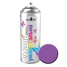 Емаль універсальна New Ton Глянцева 400 мл RAL 4005 Фіолетовий