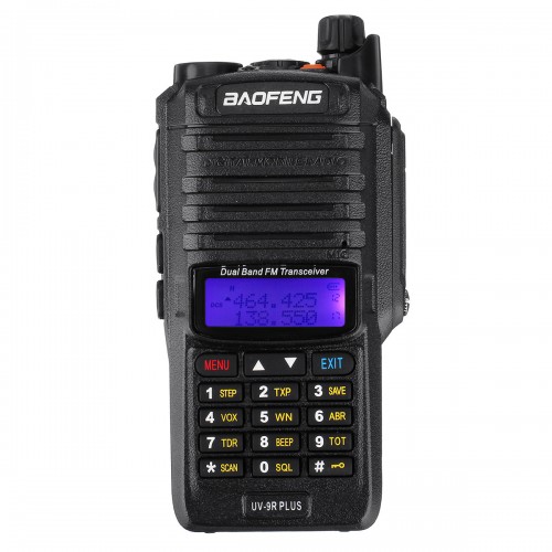 Рація Baofeng UV-9R Plus 5W з гарнітурою Black (3_00579) Рація Baofeng UV-9R Plus 5W з гарнітурою Black (3_00579)