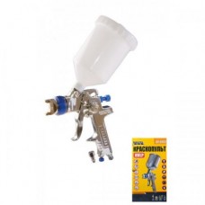 Краскопульт MASTERTOOL HVLP ВБ 600 мл пластик Ø1.4 мм 160-240 л/хв 3-4 бар тип В 80-8904