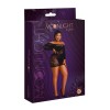 Сукня-бодістокінг Moonlight Plus Model 07 XL-XXXL Black, довгий рукав в інтернет супермаркеті PbayMarket!