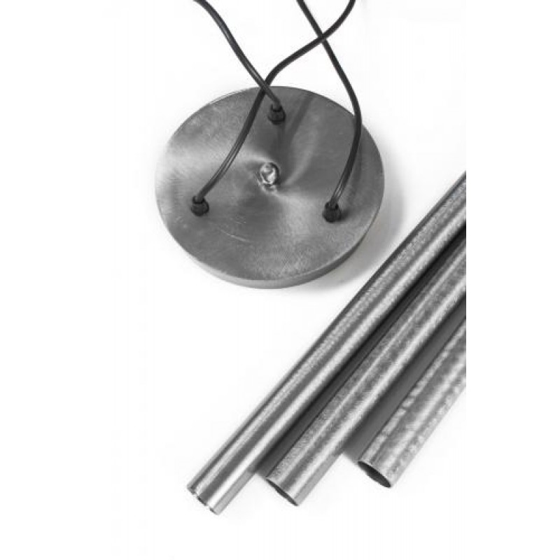 Світильник підвісний MSK Electric Beatrice на круглій основі NL 3045-3R CR срібло