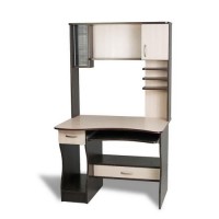 Стіл комп'ютерний Тиса Мебель СК-2 Венге Молочний 1710x700x1000 мм Стіл комп'ютерний Тиса Мебель СК-2 Венге Молочний 1710x700x1000 мм