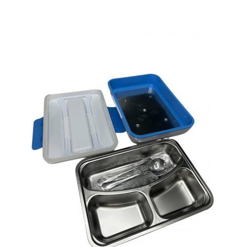 Ланч-бокс електричний з підігрівом від мережі 220 V 820 мл Lunch Box Синій (1936363251) в інтернет супермаркеті PbayMarket! Ланч-бокс електричний з підігрівом від мережі 220 V 820 мл Lunch Box Синій (1936363251) в інтернет супермаркеті PbayMarket!