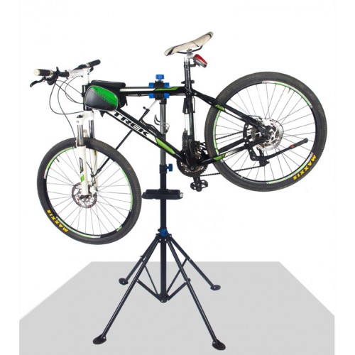 Стійка для велосипеда No Brand bike Repair Stand з полицею Чорний (RS-100) Стійка для велосипеда No Brand bike Repair Stand з полицею Чорний (RS-100)