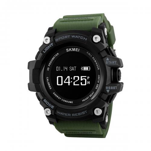 Годинник Skmei Smart Pulse 1188 Army Green BOX Зелений (1188BOXAG) в інтернет супермаркеті PbayMarket!