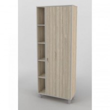 Шафа-Пенал Тиса Мебель ШС-829 Дуб сонома 205x35x80 см