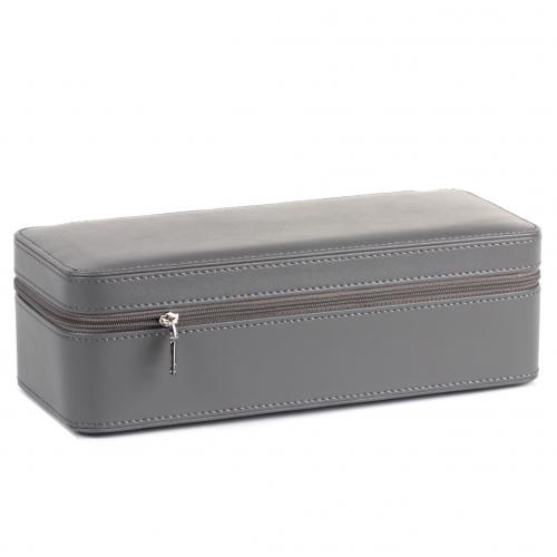 Кейс для годинників Salvadore 4W-FH-GGF-SPU 25х10х8 см Сірий Кейс для годинників Salvadore 4W-FH-GGF-SPU 25х10х8 см Сірий