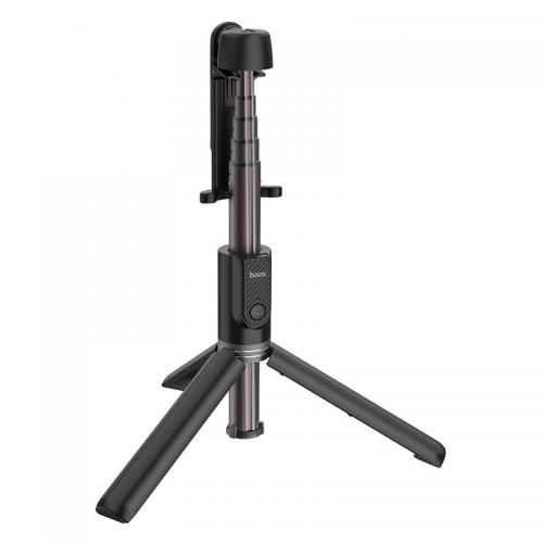Селфі палиця бездротовий монопідштатів Hoco K11 Tripod Selfie Stand Bluetooth (Чорна) Селфі палиця бездротовий монопідштатів Hoco K11 Tripod Selfie Stand Bluetooth (Чорна)