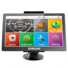 GPS-навігатор SAMSUNG GT-719 до вантажiвки Чорний (hub_Ngen32084)