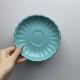 Блюдце порцелянове 15 см Stenson YG00932-B Blue