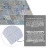 Декоративна ПВХ панель Sticker Wall 960x480x4 мм Різнокольоровий (D) SW-00002480