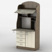 Стіл-Бюро Тиса Мебель Класік Венге Дуб молочний 1790x380x800 мм Стіл-Бюро Тиса Мебель Класік Венге Дуб молочний 1790x380x800 мм