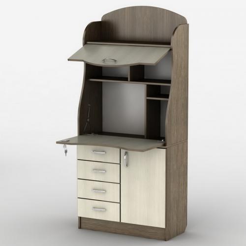 Стіл-Бюро Тиса Мебель Класік Венге Дуб молочний 1790x380x800 мм Стіл-Бюро Тиса Мебель Класік Венге Дуб молочний 1790x380x800 мм