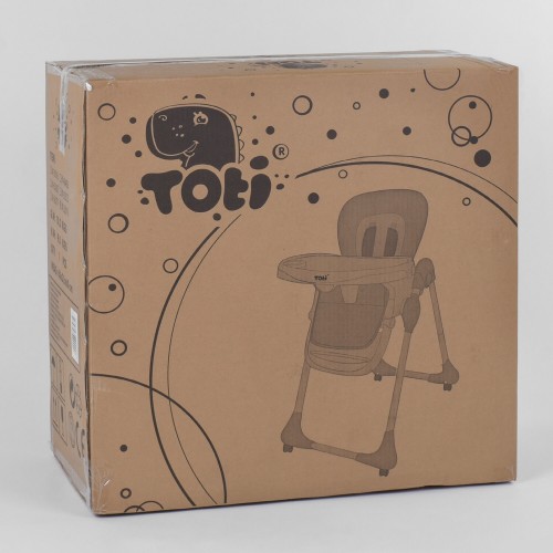 Стільчик для годування Toti W-22019 Burgundy/White (96508) Стільчик для годування Toti W-22019 Burgundy/White (96508)