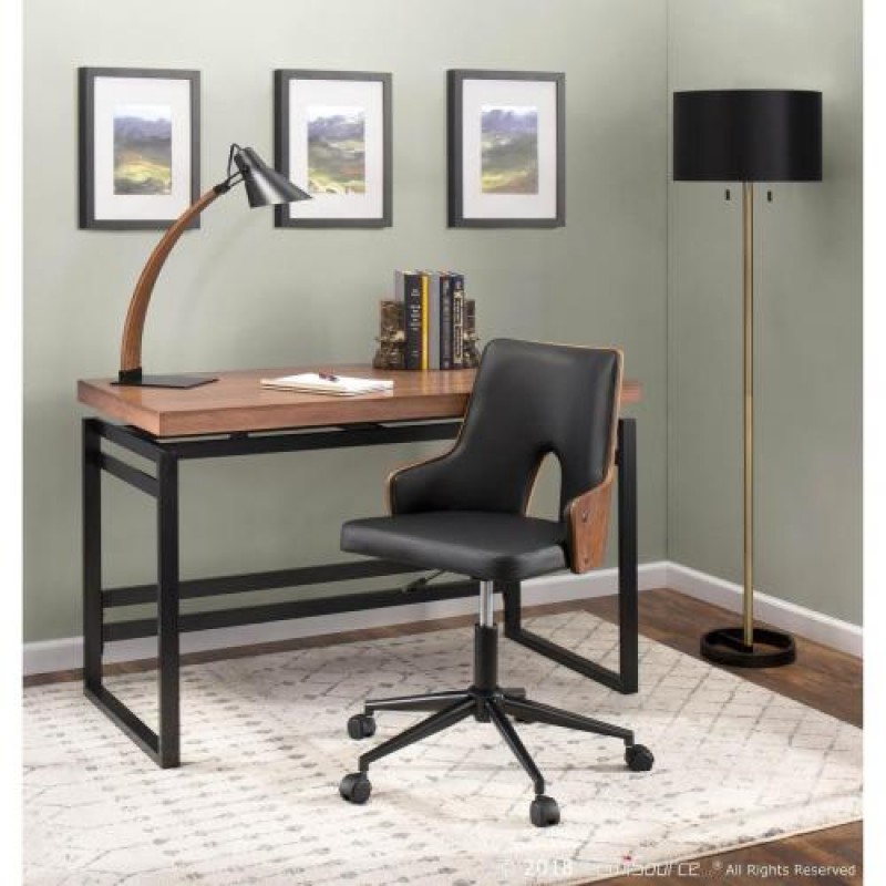 Письмовий стіл у стилі Loft NS-1365 830x1200x600 мм Черный