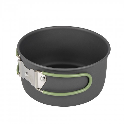 Набір посуду Bo-Camp Explorer 4 Pieces Hard Anodized Grey/Green (2200244) Набір посуду Bo-Camp Explorer 4 Pieces Hard Anodized Grey/Green (2200244)