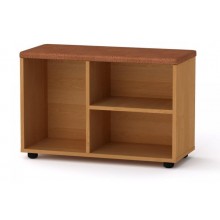 Тумба для взуття Компанит ТО 18 70х30х46,5 см вільха