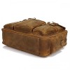 Сумка чоловіча Vintage 14051 у вінтажному стилі Коричнева, Коричневий