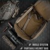 Сумка-підсумок для шолома Mil-Tec з кріпленням Molle 30х25х16 см Мультикам (2053137986)