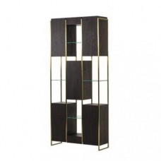 Стелаж для зберігання в стилі Loft NS-1912 2030x1000x330 мм Золотой