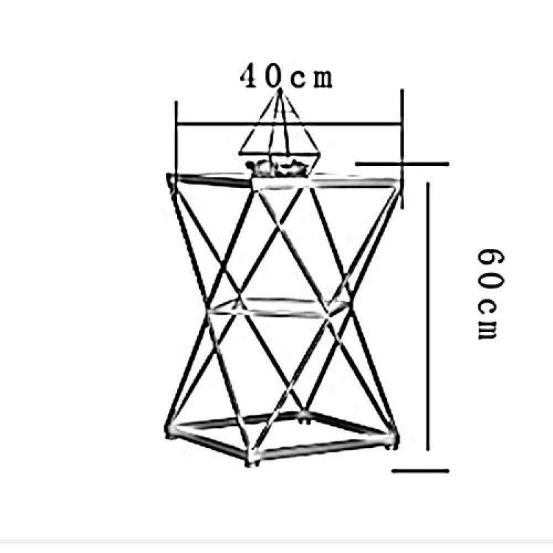 Кавовий журнальний столик у стилі Loft NS-587 630x400x400 мм Черный