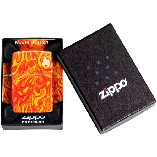 Запальничка бензинова Zippo Fire Zippo Design (48981) Запальничка бензинова Zippo Fire Zippo Design (48981)