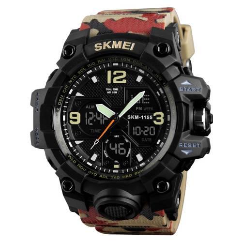 Спортивний годинник Skmei 1155 камуфляж Спортивний годинник Skmei 1155 камуфляж