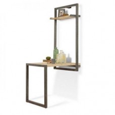 Навісна - настінна полиця у стилі Loft NS-1033 1830x450x800 мм Серый