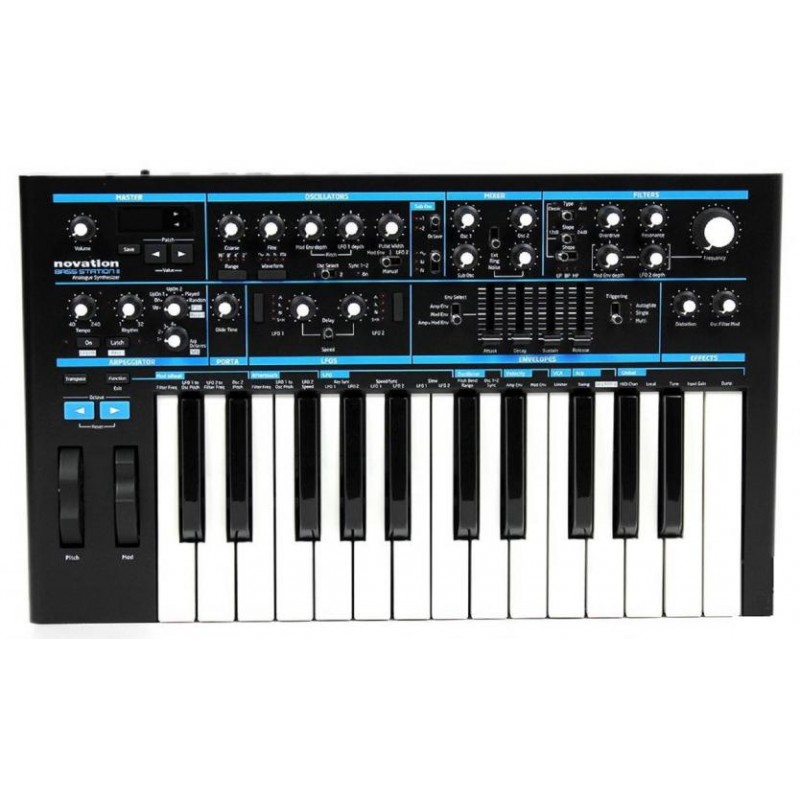 Синтезатор аналоговий Novation Bass Station II
