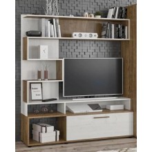 Стінка Феррара Меблі Сервіс Дуб април + Андерсон пайн Стінка Феррара Меблі Сервіс Дуб април + Андерсон пайн